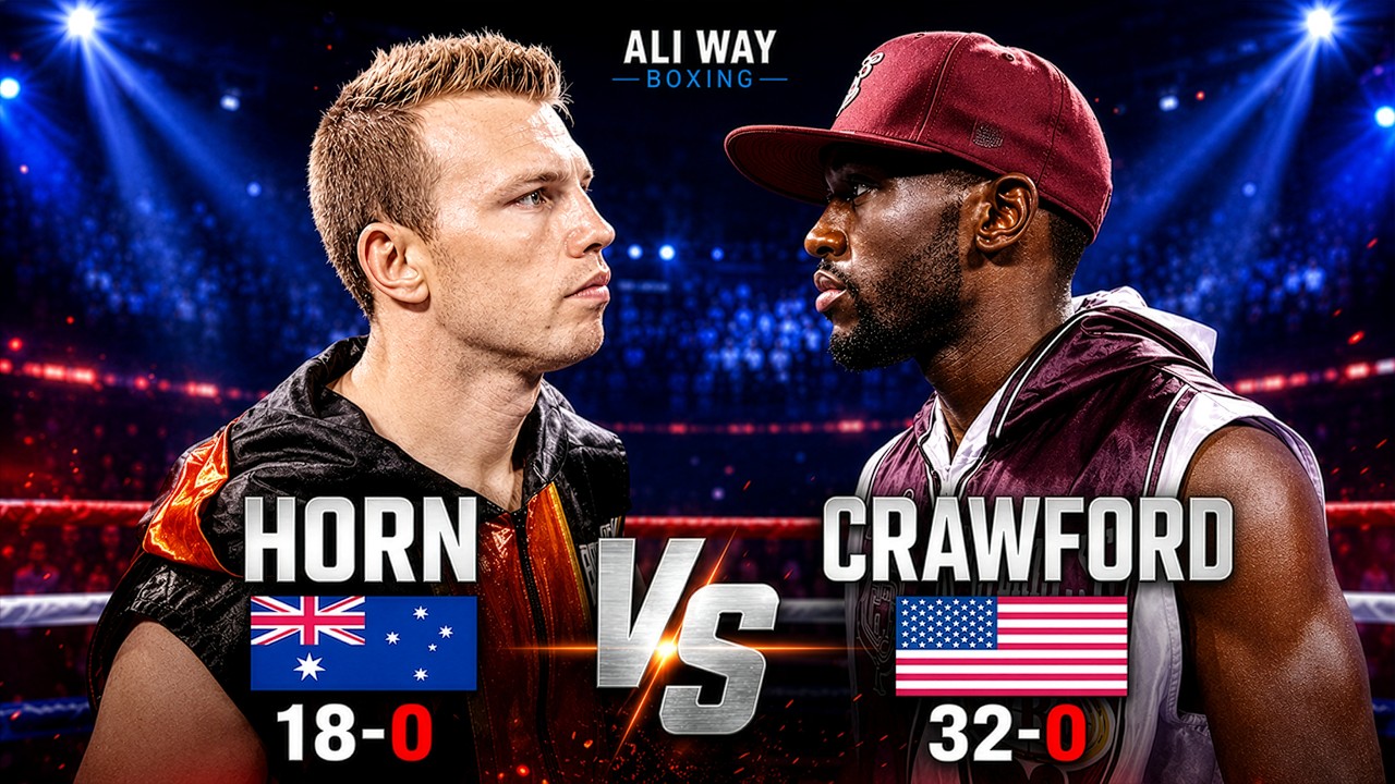 Terence Crawford (USA) vs Jeff Horn (Australia) | TKO, Boxing Fight Highlights HD