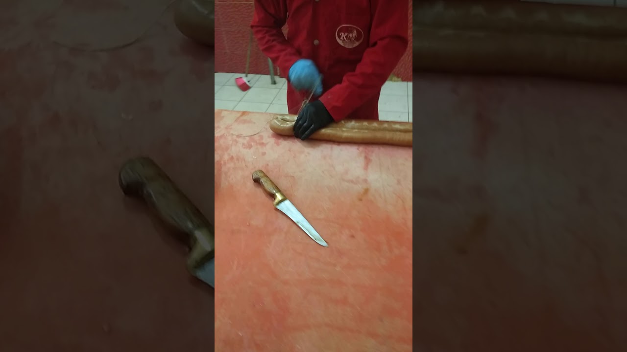 Kasap sucuğu bağlama nasıl yapılır