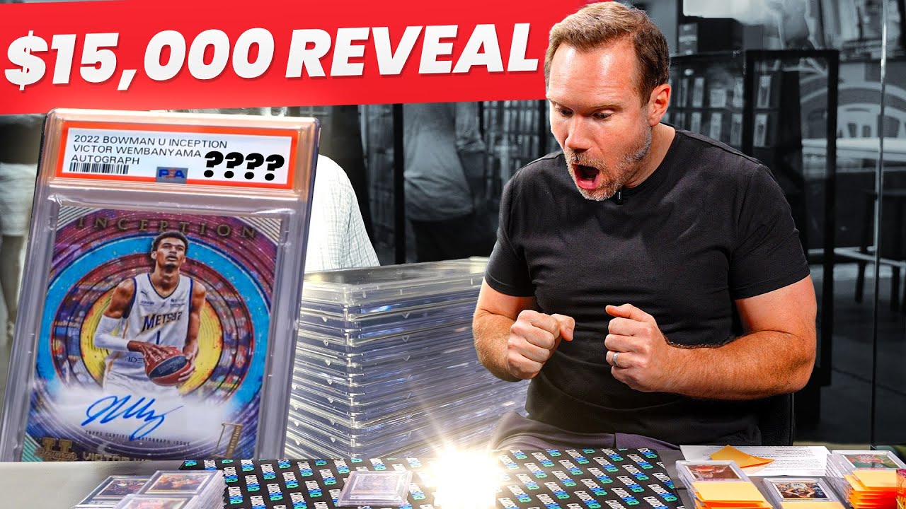 $15,000 Blind Grading Reveal Using PSA's New Assisted Submission Process! 🙆‍♂️