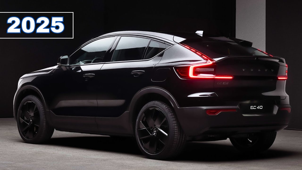 New 2025 Volvo EC40 - BLACK EDITION! (Coupe-like SUV)