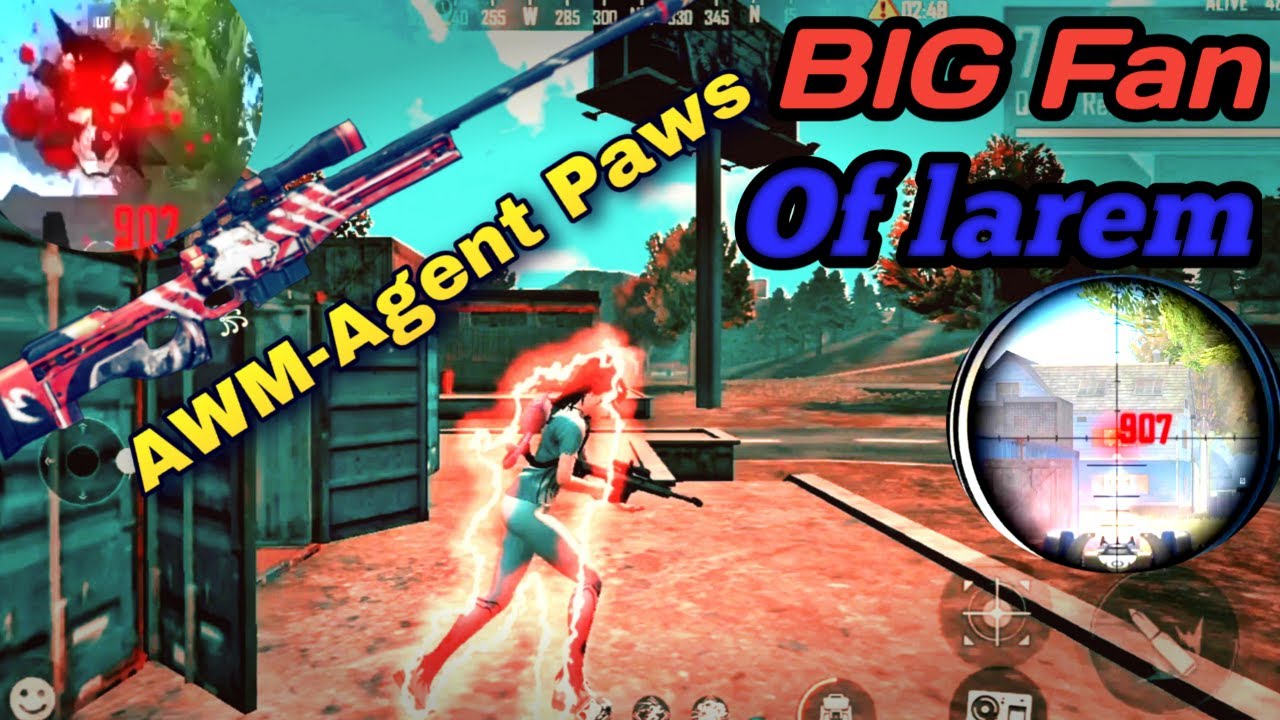 Larem is a world famous sniper king 👑| Big fan of larem | larem channel link 👇👇👽