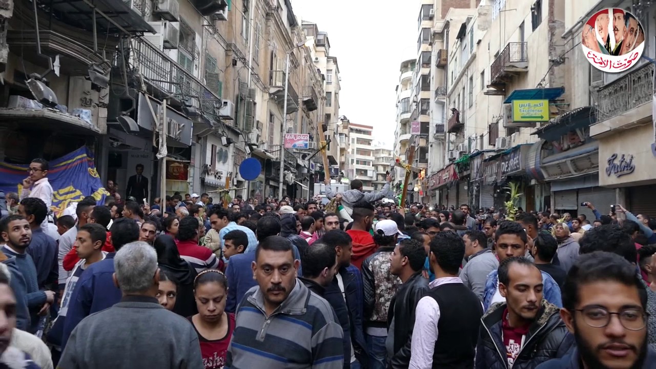 شاهد اثار الانفجار بالكنيسة المرقسية بـ الاسكندرية