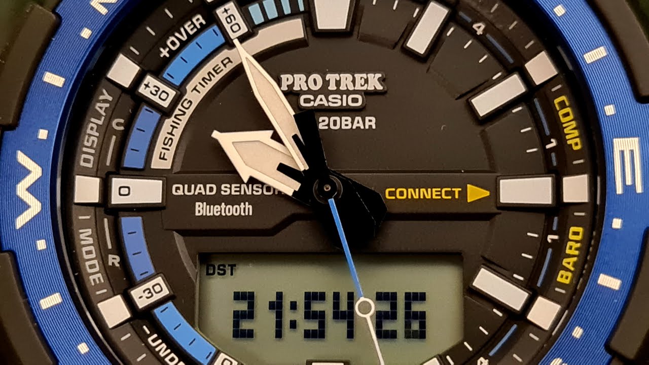 Casio watch PRO TREK PRT-B70-2E Unboxing Unpacking and review. New model