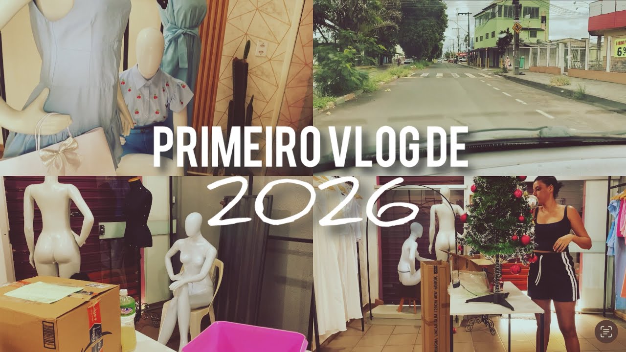 Primeiro VLOG do ano | Faxina na loja | Loja vazia | Dayane Romano 