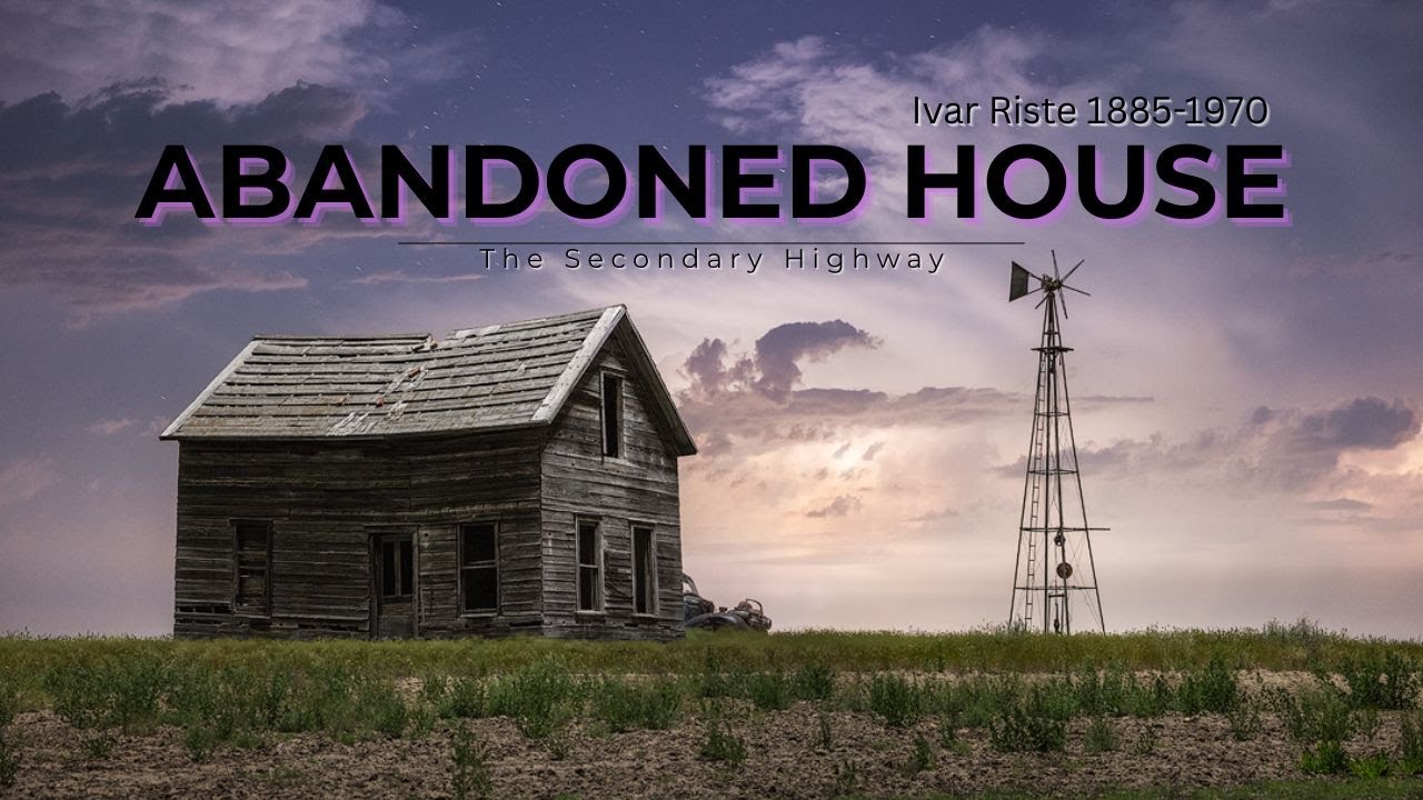 Explore the Abandoned House of Bachelor Ivar Riste and his Iconic Old Truck on the Alberta Prairies