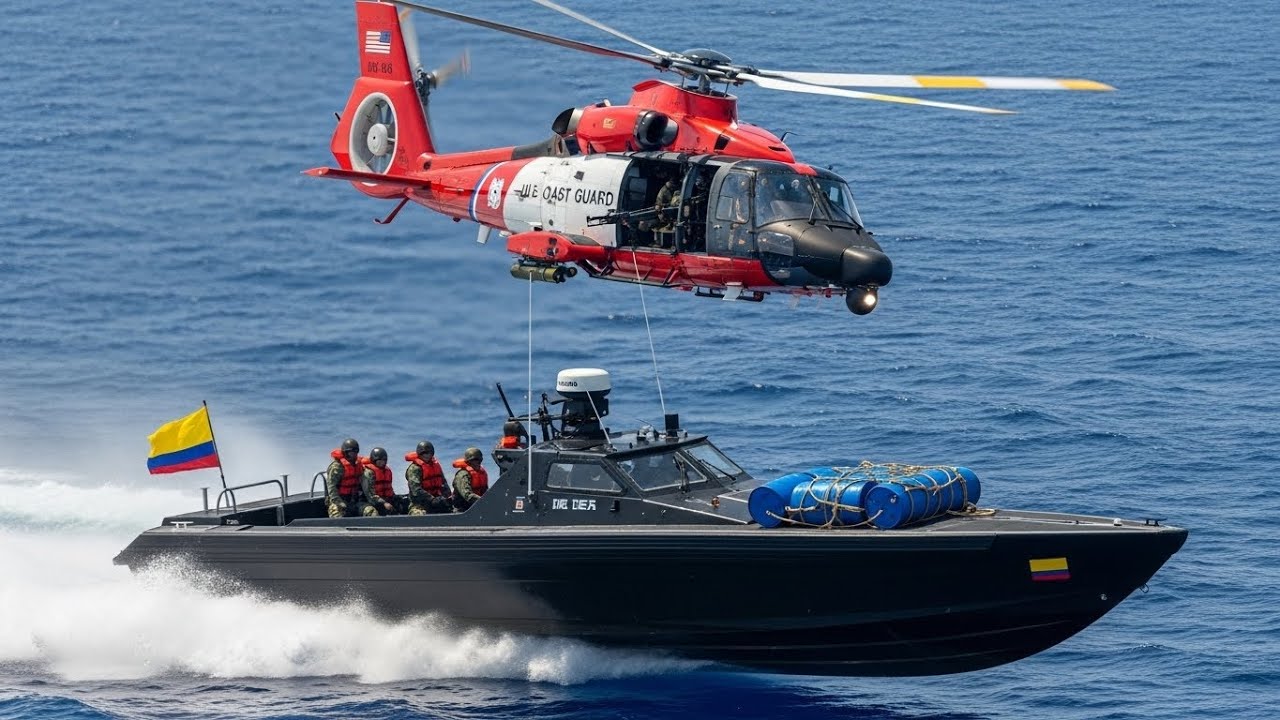 U.S. Coast Guard Ends a Cartel Speedboat Chase With One Shot