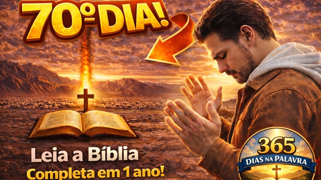 Leia a Bíblia Completa em 1 Ano | Dia 70 – 365 Dias na Palavra