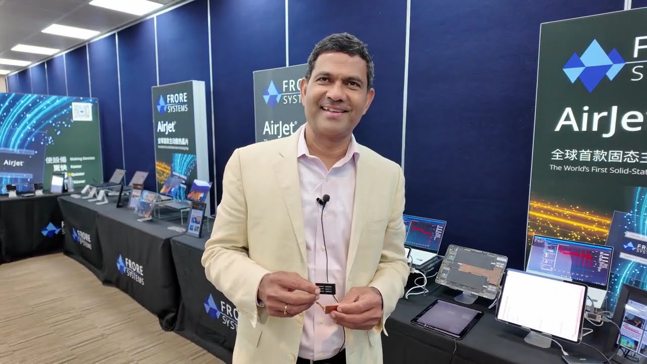 Frore Systems AirJet Mini G2 на Computex 2025 удваивает производительность ноутбука, твердотельно...