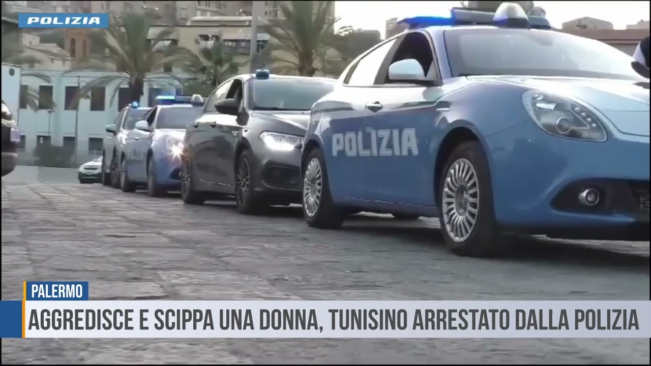 Palermo: Aggredisce e scippa una donna, tunisino arrestato dalla polizia