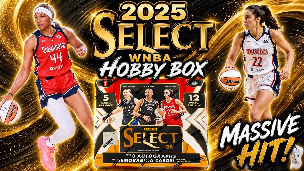 🏀2025 Select WNBA Hobby Box!! 🔥Massive Hit🔥
