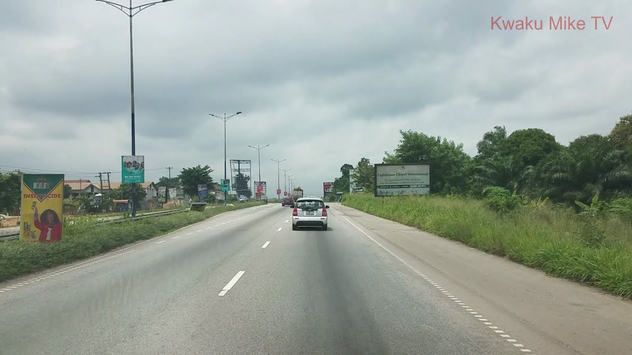 Kumasi - Ejisu Road.