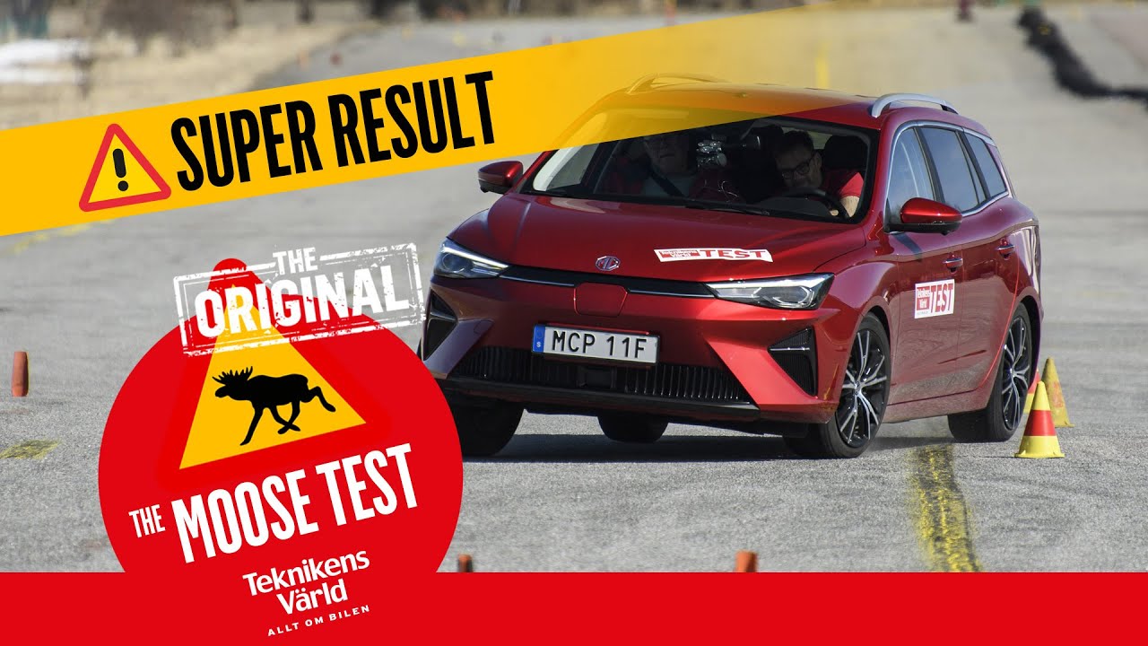 Moose test of the week: MG5 Electric