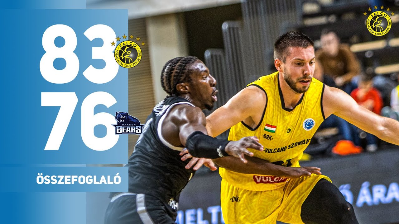 ÖSSZEFOGLALÓ || Falco-Vulcano Energia KC Szombathely - Bakken Bears // Europe Cup, 2. meccs