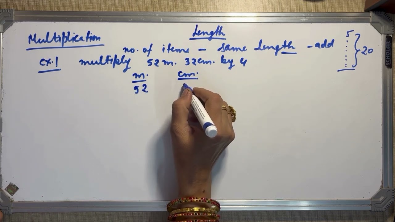 Examples of Multiplication of Length l Multiply mm, cm, m and km l Maths for beginners l Learn Math