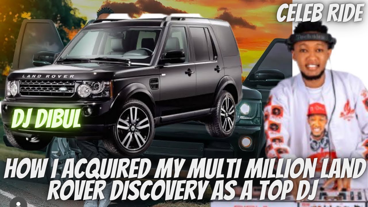 Dj Dibul Reveals How He Acquired His Land Rover Discovery | Can Only Drive With Wife - Celeb Ride