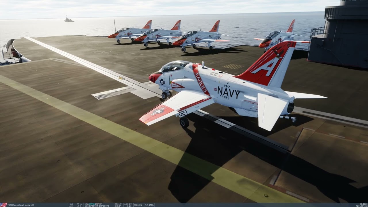 DCS. T45C Goshawk, Training Circuits.