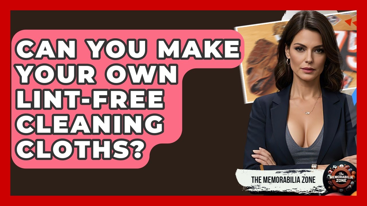 Can You Make Your Own Lint-free Cleaning Cloths? - The Memorabilia Zone