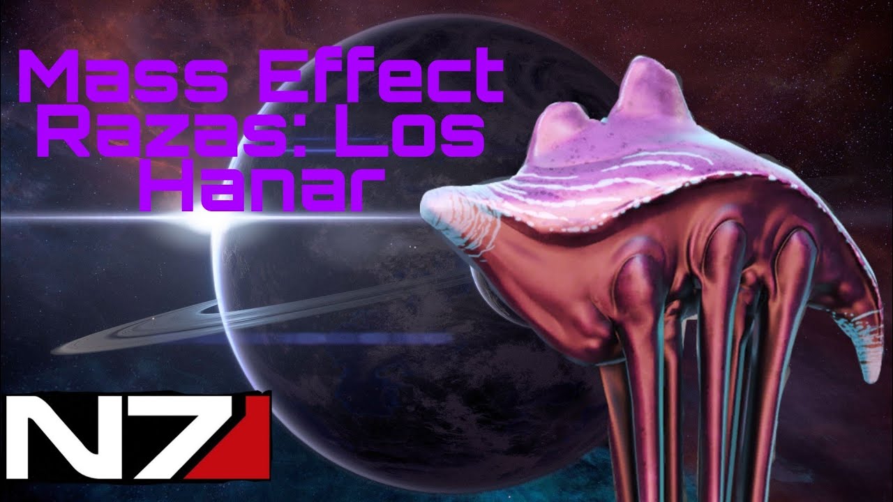 Mass Effect Razas: Los Hanar.