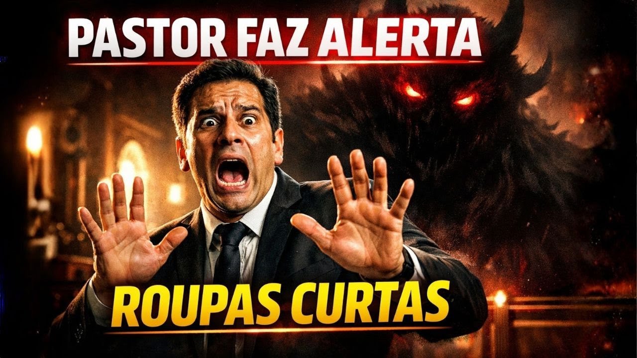 PASTOR FAZ ALERTA: AS MULHERES DA IGREJA NÃO USAM ROUPAS CURTAS