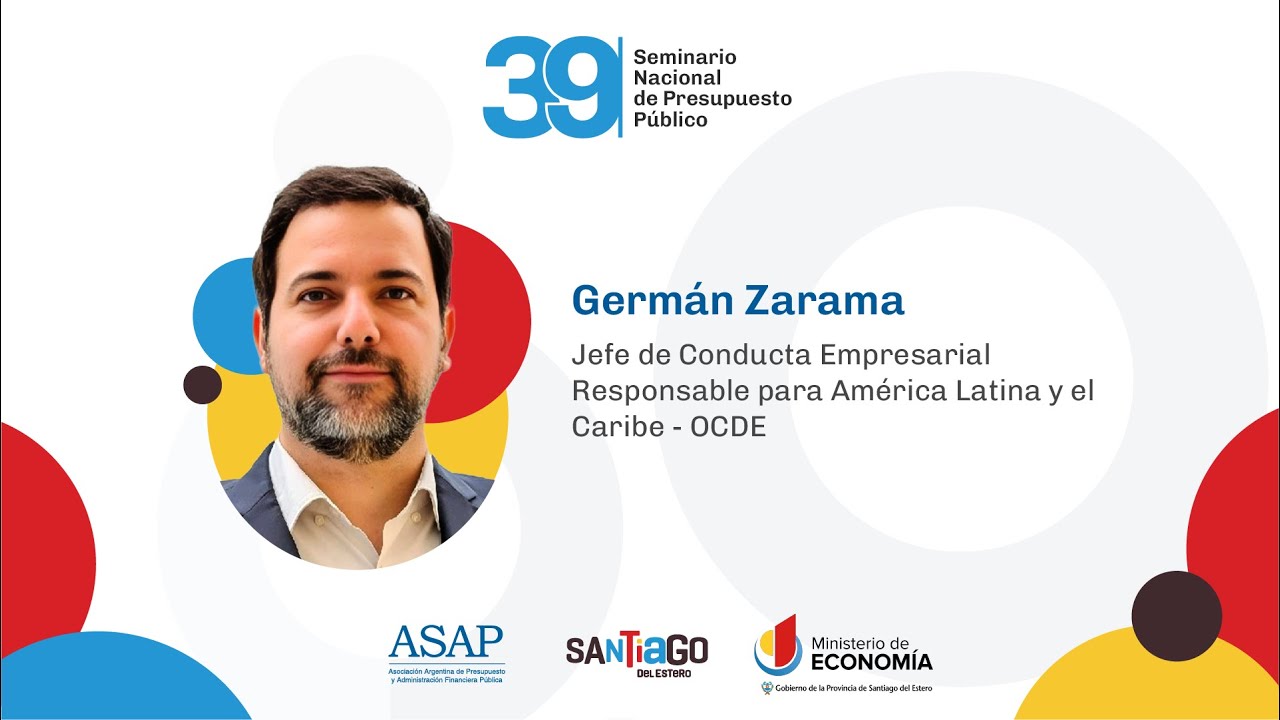 Germán Zarama - 39° Seminario Nacional de Presupuesto Público