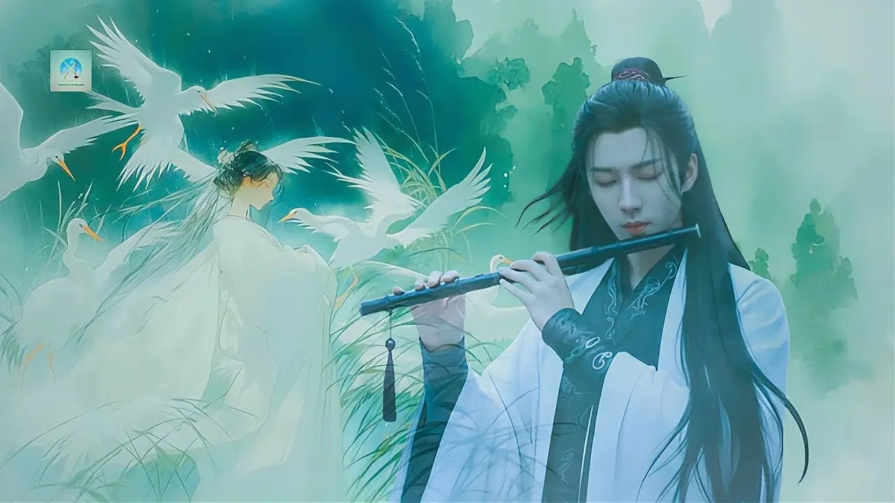 Chinese Zen Music: Bamboo flute, Erhu & Guzheng | deep relaxation & stress relief @peacefultomelody 