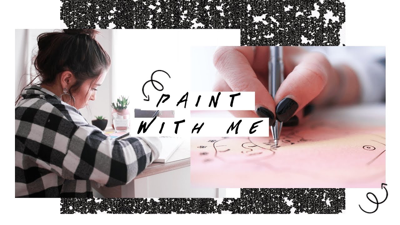 PLAYLIST DO RELAX + PAINT WITH ME | In&ecirc;s Rochinha