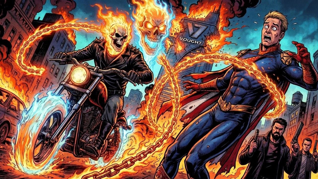 What If Ghost Rider Entered The Boys Universe?
