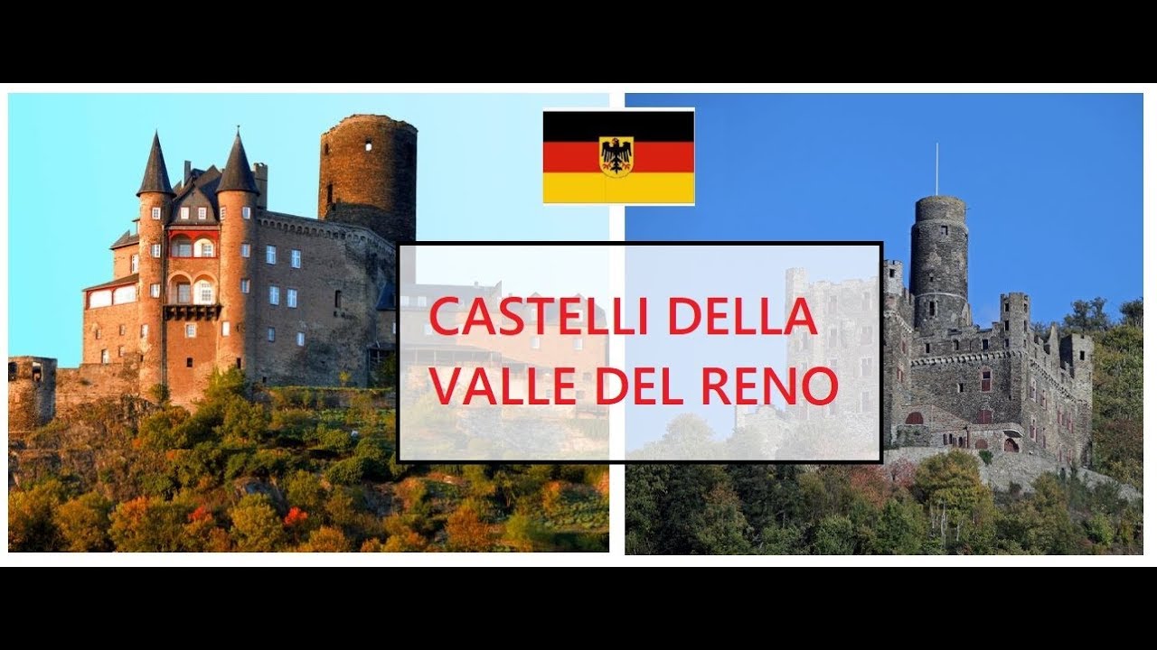 La stupenda valle del Reno e i suoi CASTELLI: Katze & Maus