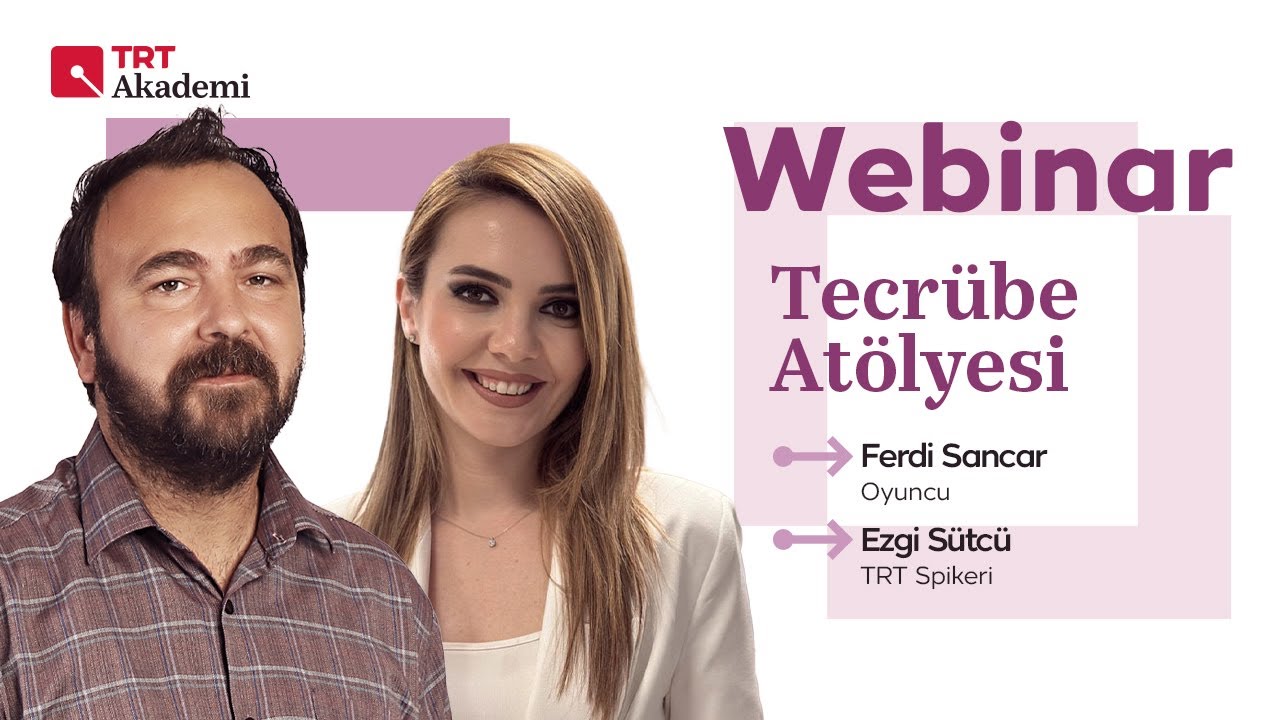 TRT Akademi | Oyuncu Ferdi Sancar Tecrübe Atölyesi’nde!