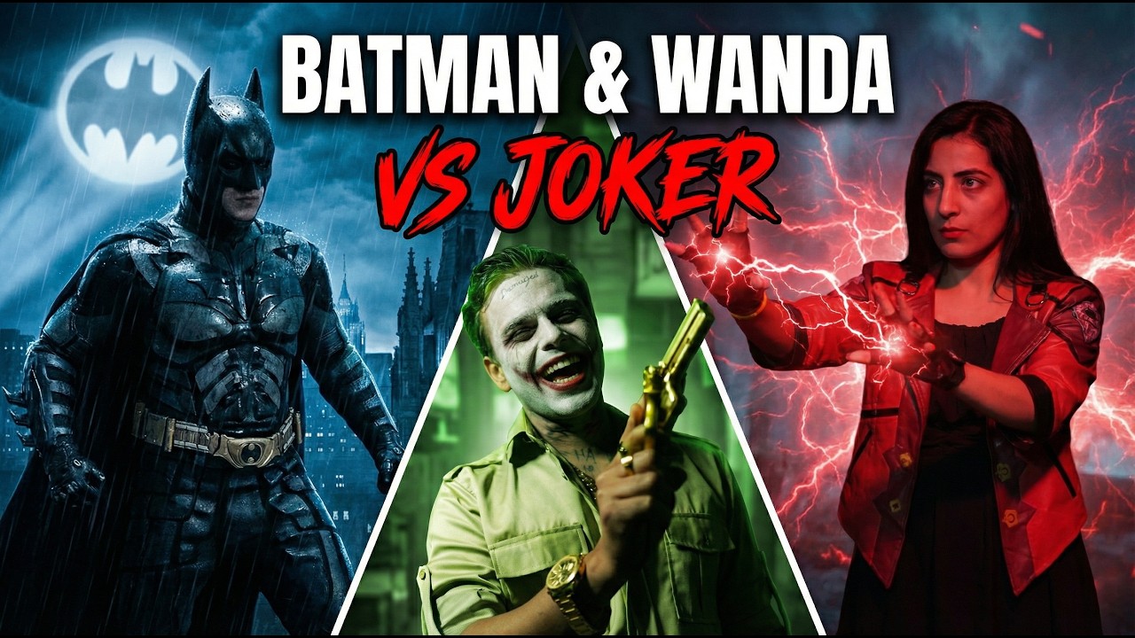KNIGHTS & CHAOS | Batman vs Joker | Indian Sci-Fi Short Film (2026) | Batman Fan Film