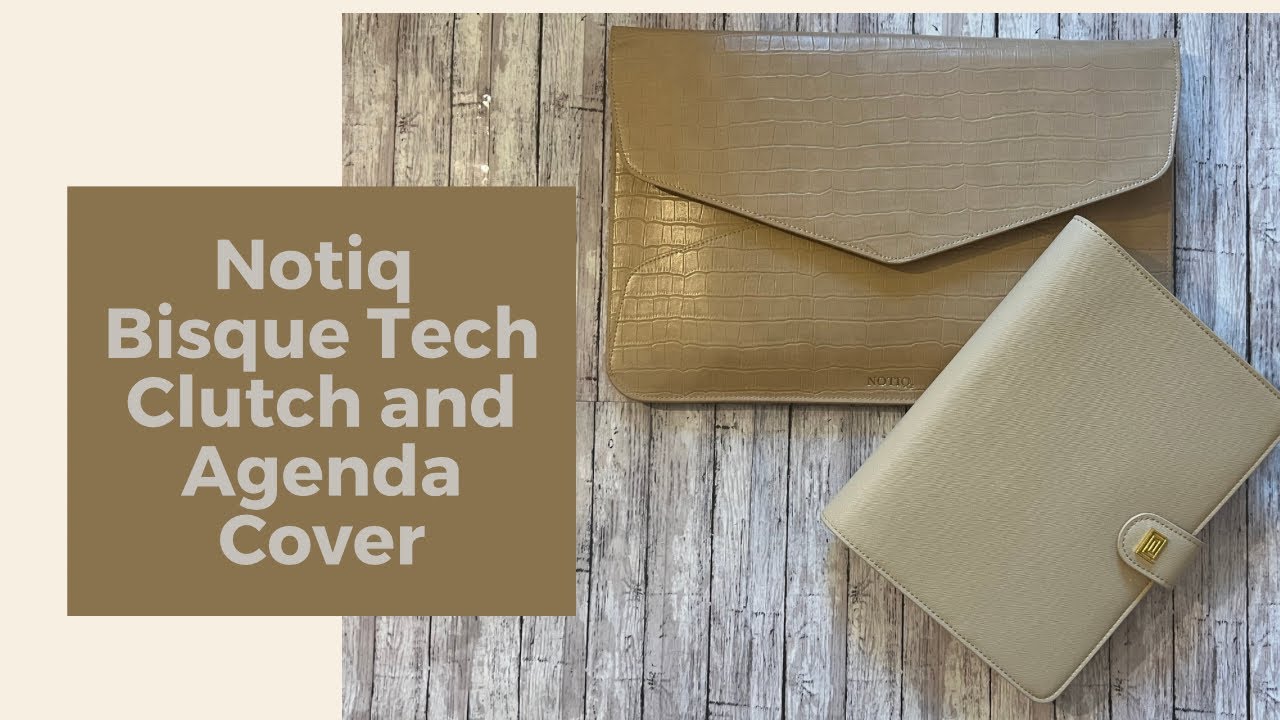 Notiq Mini Haul - Bisque Tech Clutch and Ringless Cover @NOTIQBrand