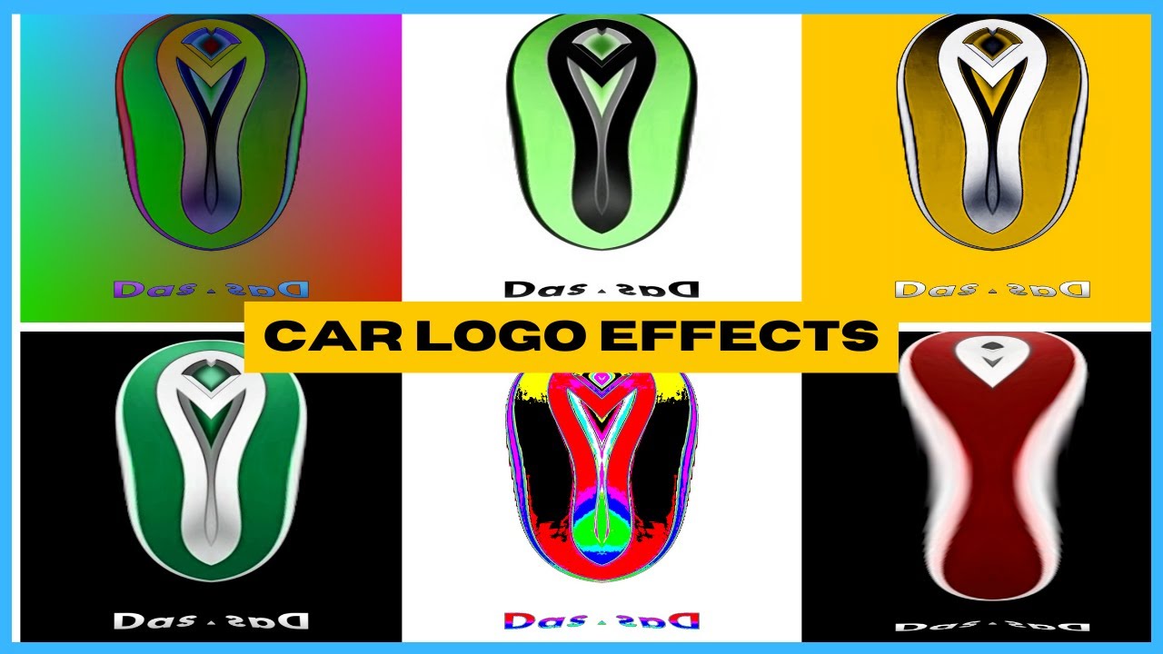 (PARODY) NEW & OLD VOLKSWAGEN DAS AUTO LOGO ANIMATION IN DIFFERENT EFFECTS -  CAR LOGO EDIT PART 39