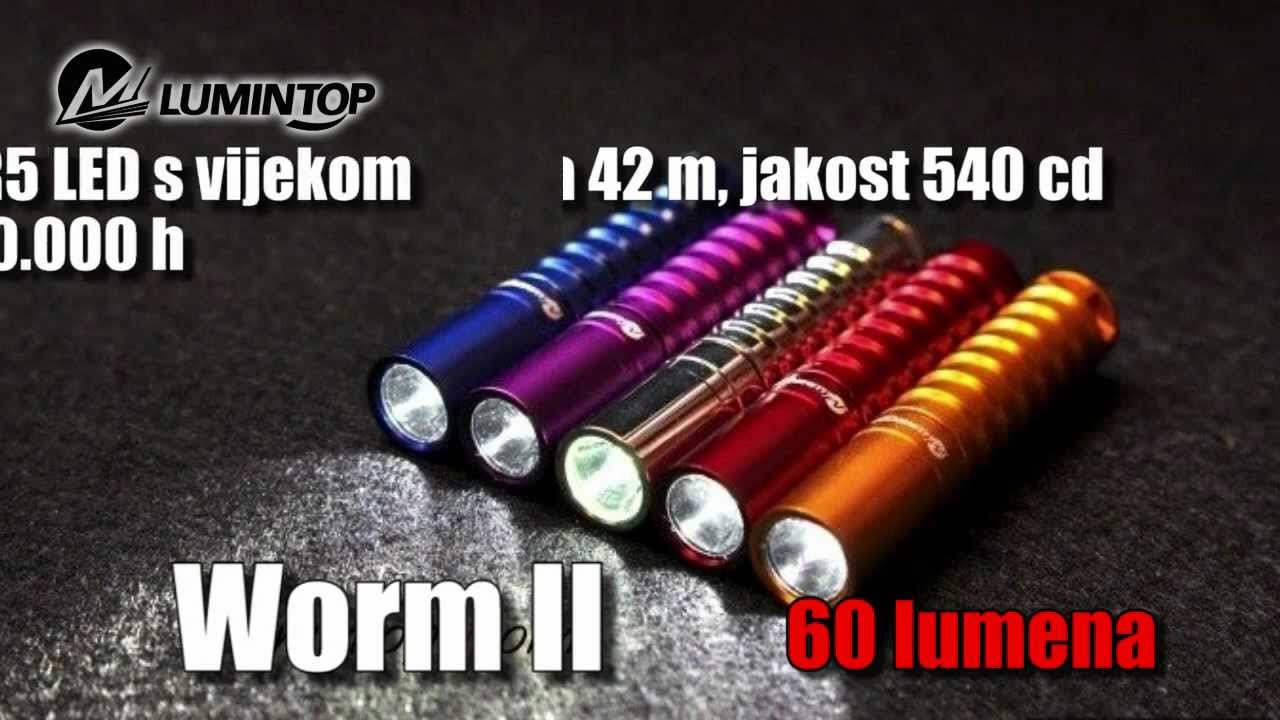 Lumintop Worm II baterijska lampa - Argus Elektronika