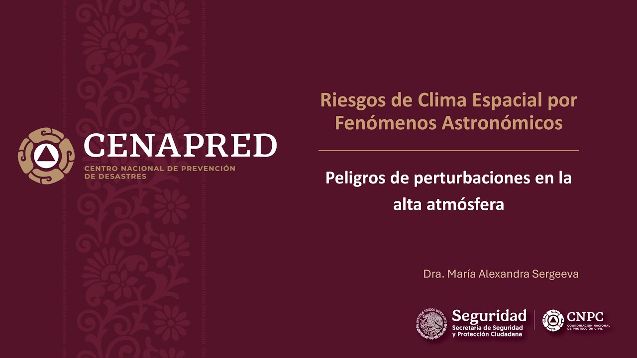 Curso: Riesgos de clima espacial por fenómeno astronómico, Tema 5