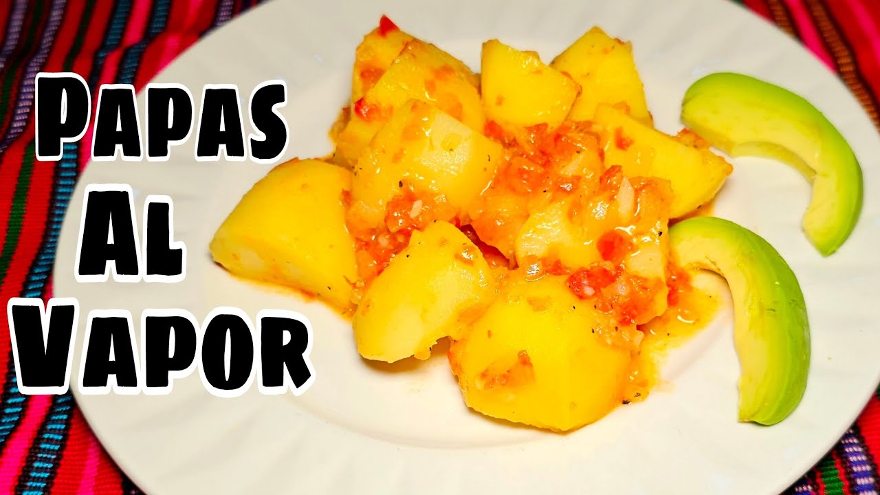 Papas al Vapor - Como hacer papas - Recetas Faciles y Rapidas