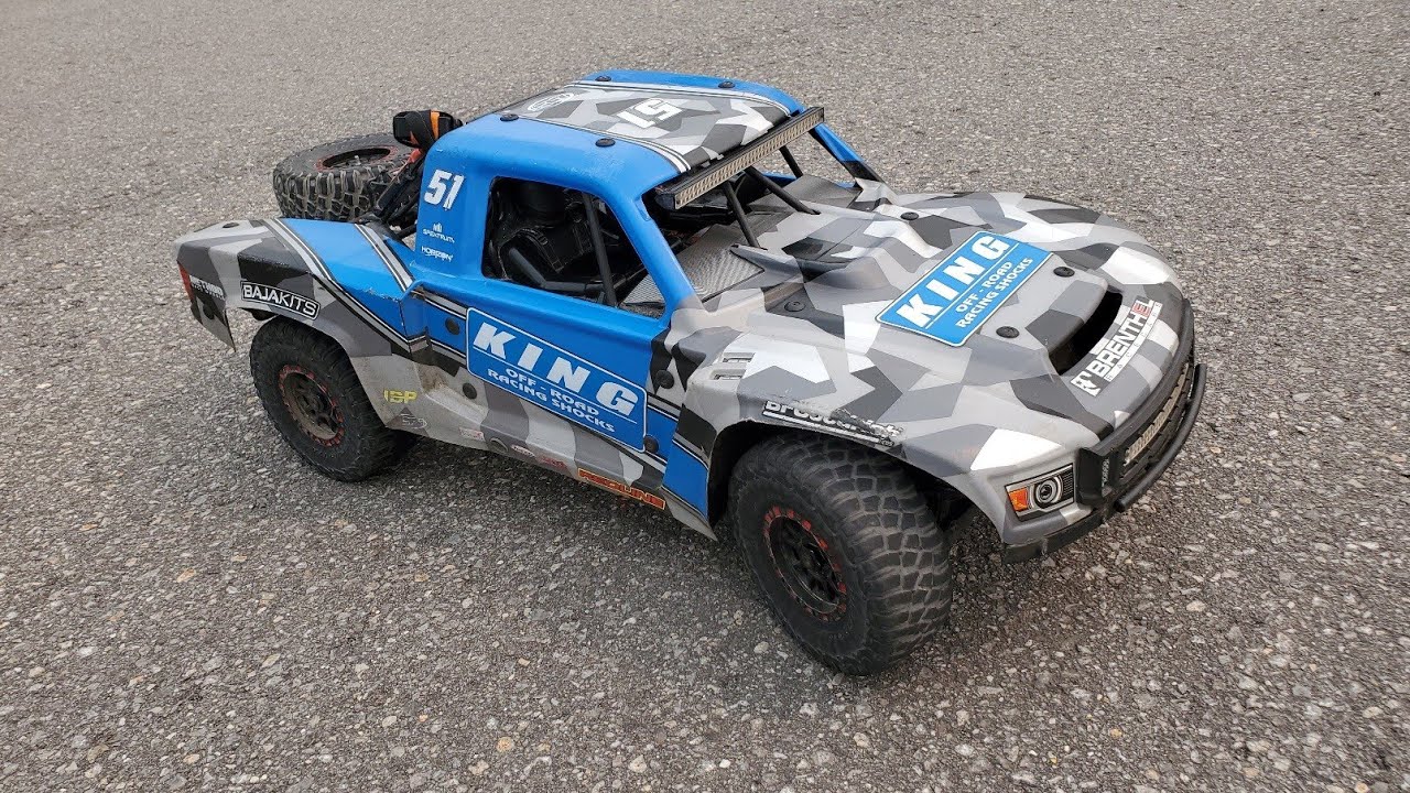 Losi Super Baja Ray 2.0, 8s speed run test