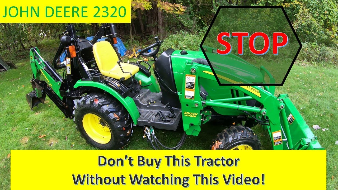 Обзор компактного трактора John Deere 2320 (13 лет владения — извлеченные уроки)