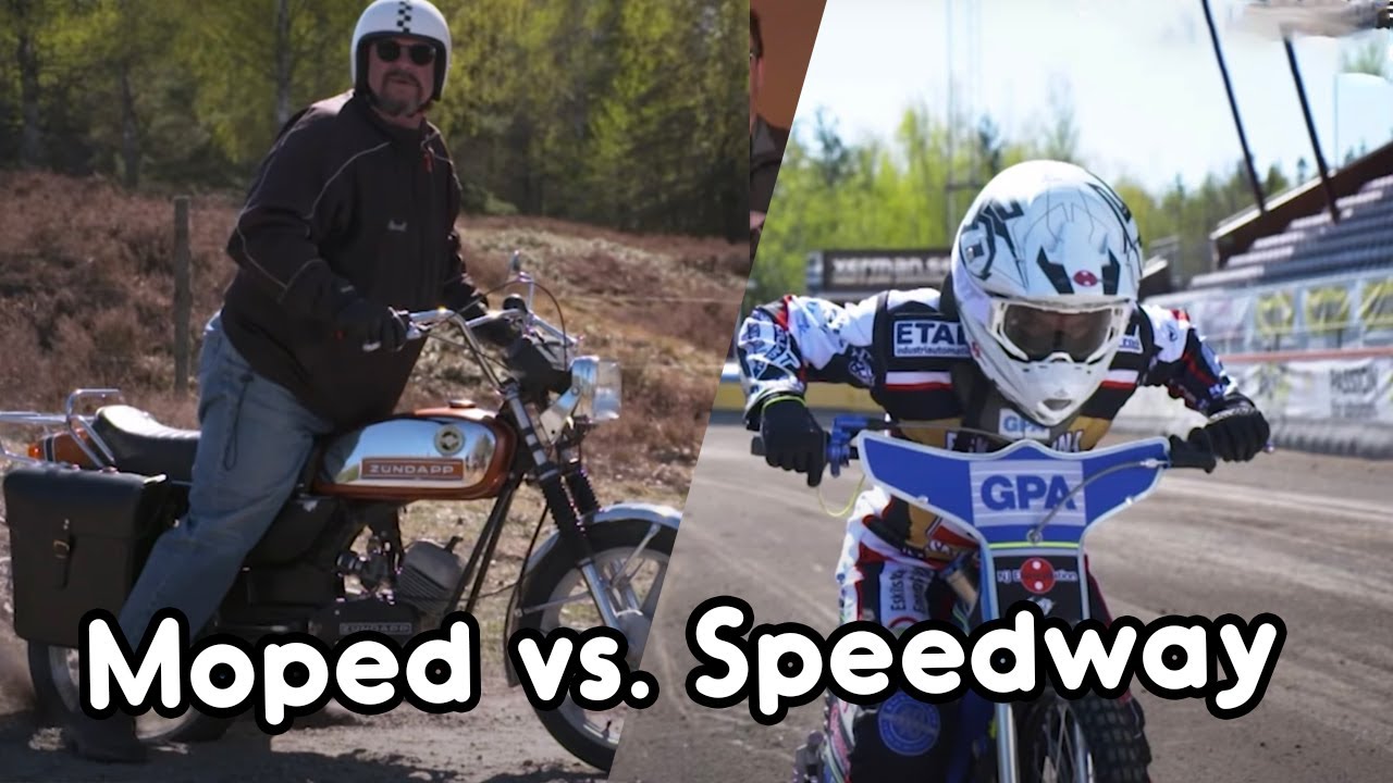 Speedway vs. Moped... hastighet eller skicklighet? | Duellen