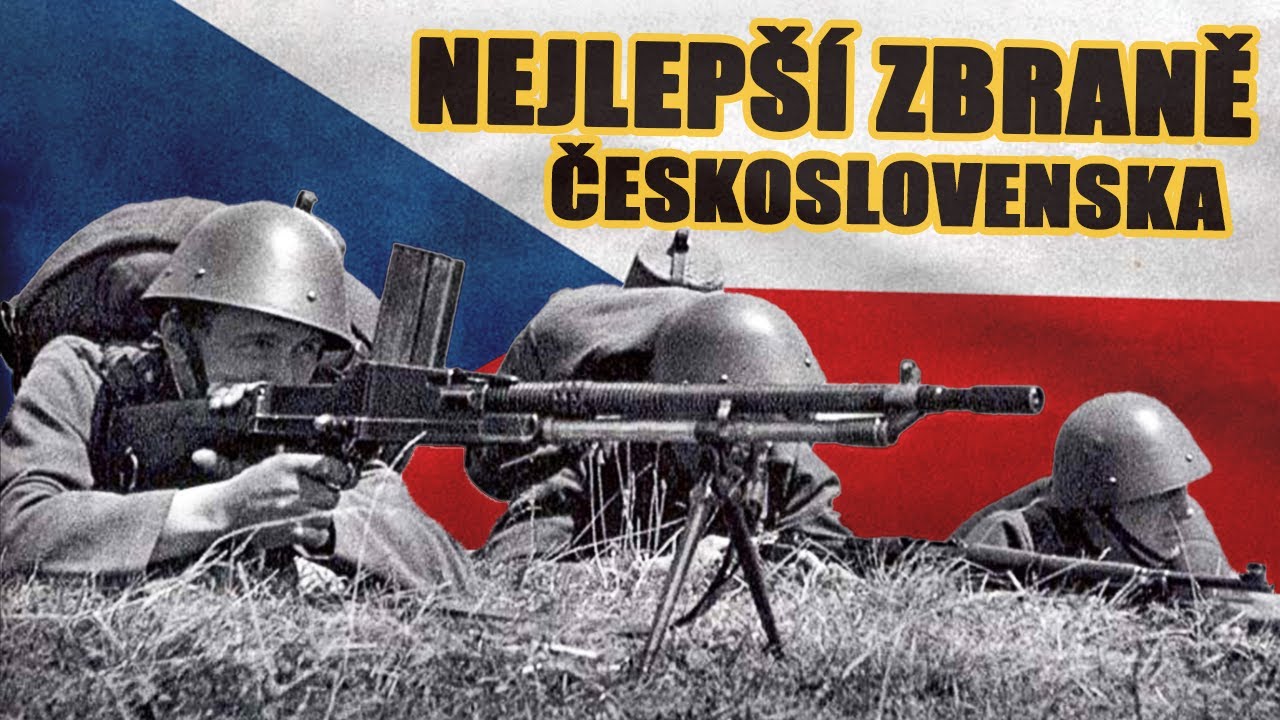 TOP 5 NEJLEPŠÍ ČESKOSLOVENSKÉ ZBRANĚ, KTERÉ POUŽÍVÁ CELÝ SVĚT