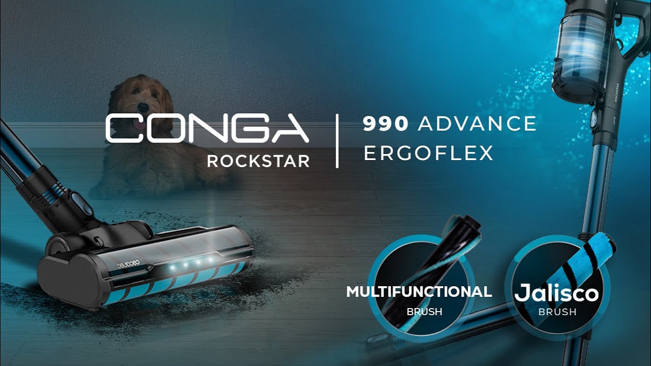 Vacuum cleaner Conga RockStar 990 Advance Ergoflex