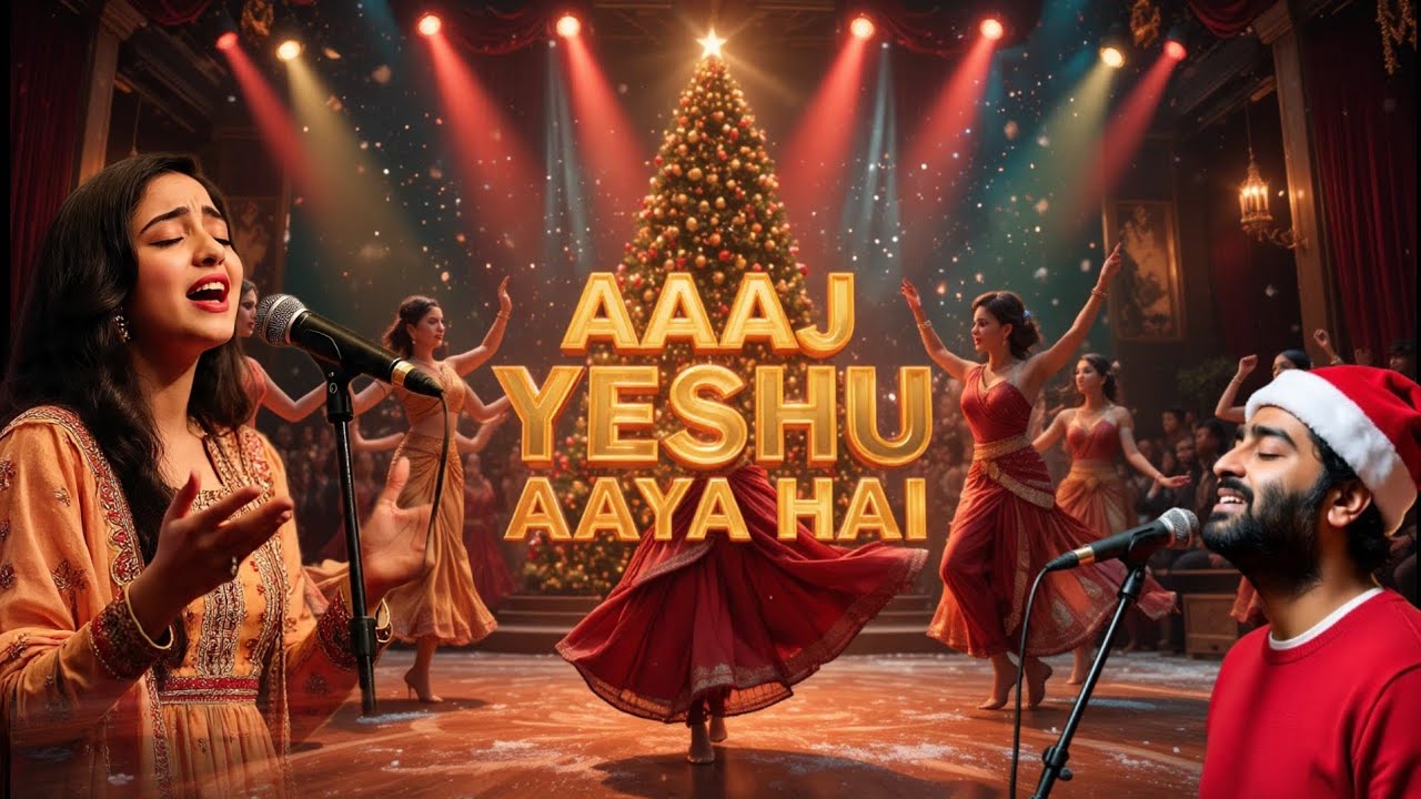 Aaj Yeshu Aaya Hai | New Hindi Christmas Song 2025 | Dance Christmas Song