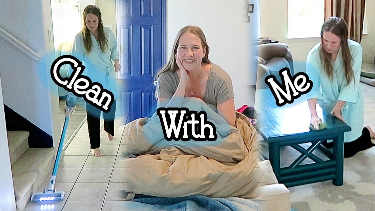 CLEAN WITH ME/cleaning motivation/short cleaning/fast cleaning