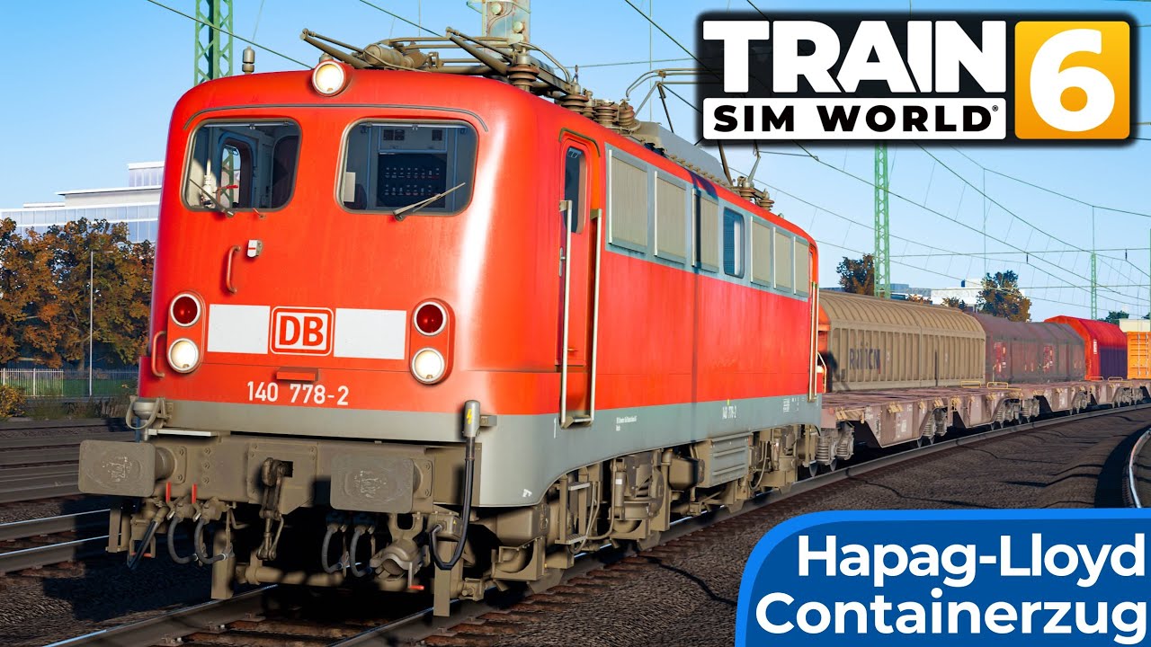 TSW 6 | Containerzug nach Kornwestheim | TRAIN SIM WORLD 6 | Stuttgart - Heilbronn | BR 140 DB Cargo