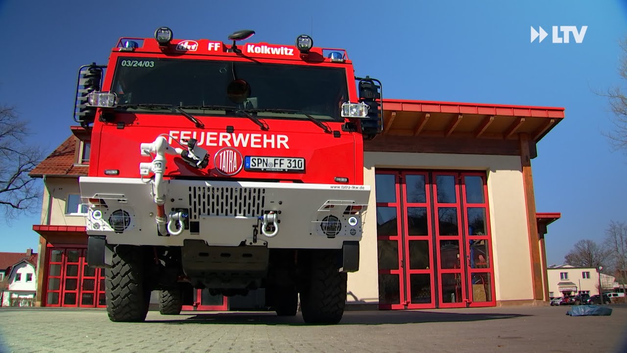 Neues Tanklöschfahrzug der Feuerwehr Kolkwitz