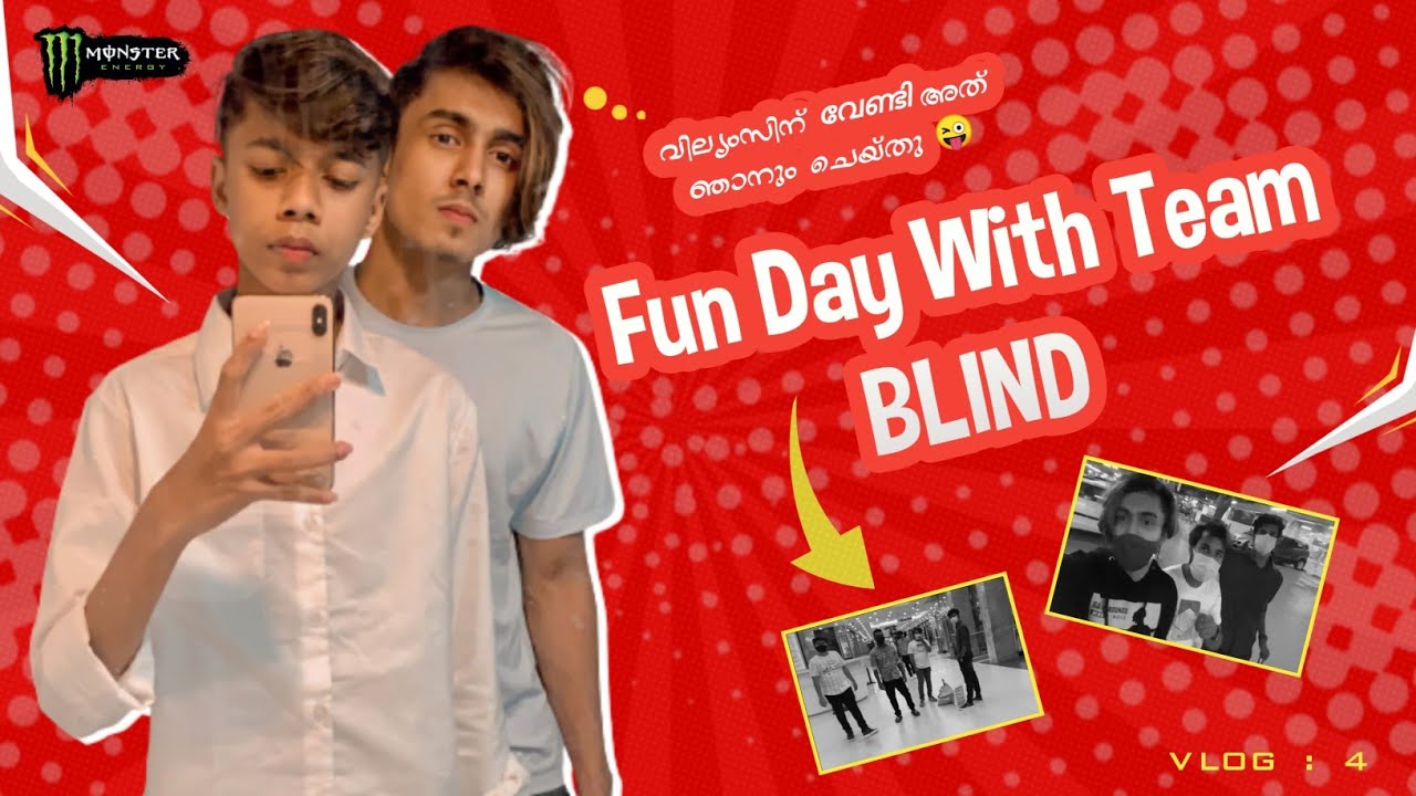 Williamsinu  Vendi Njan  Athum Cheythu |Fun Day Team Blind |TUBORG VLOGS