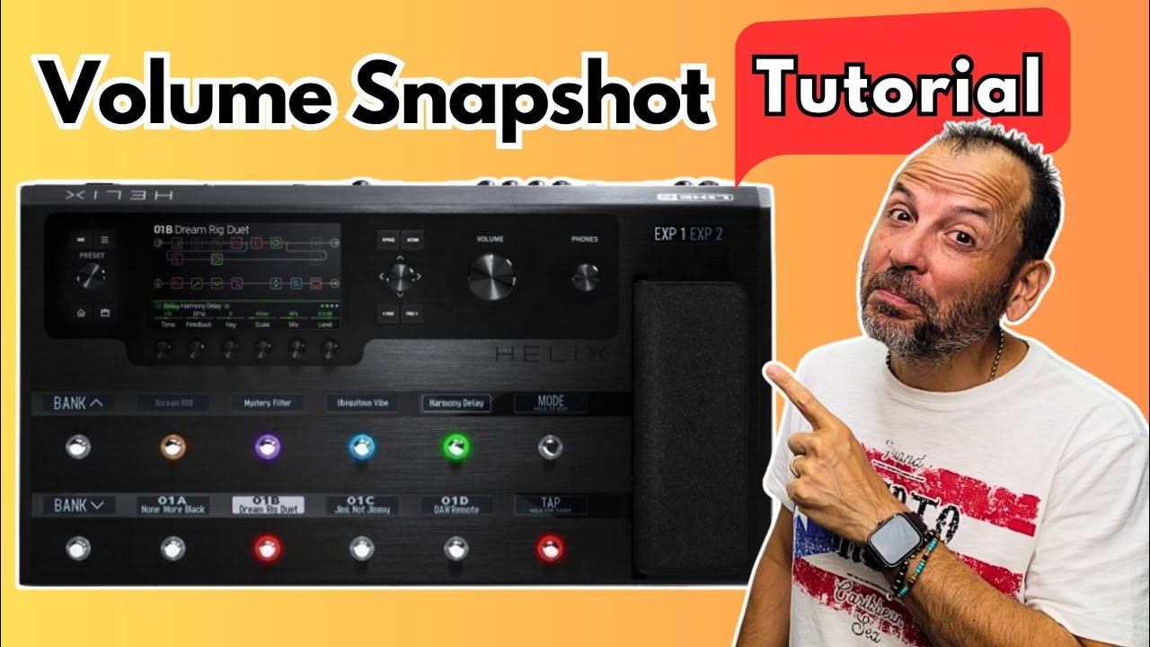 Line 6 Helix: Come Bilanciare i Volumi tra Snapshot (Tutorial Definitivo)