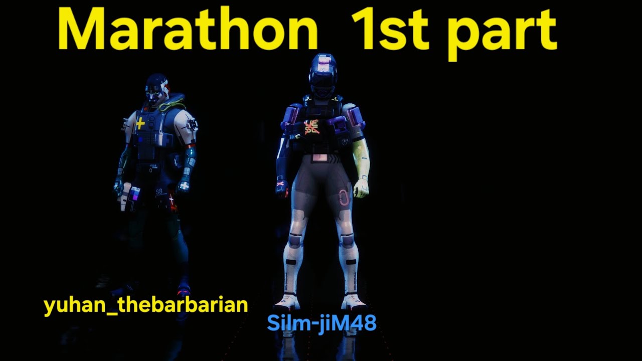 Marathon 1st part. 