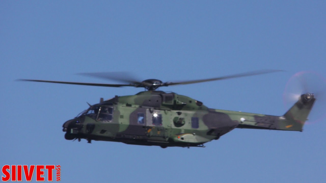 NH90 Full Airshow Display - Loud And Awesome - Kaivari Airshow 2017