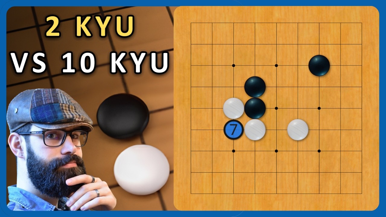 Partie de Go 9x9 pour D&eacute;butants : J'affronte un 10 Kyu Blanc #12