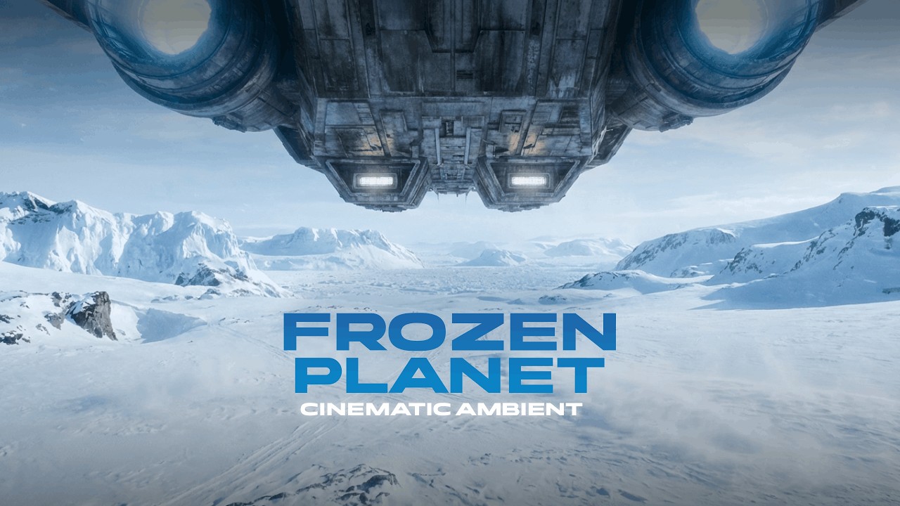 Frozen planet | Cinematic Space Ambient for Deep Focus & Meditation 002